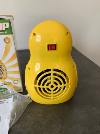 Spin & Zap Lampada Antizanzara