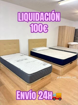 Canapés y colchónes nuevos ofertas liquidación