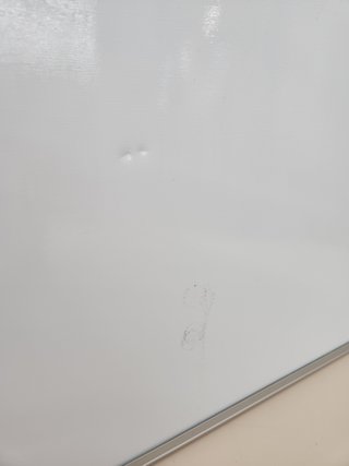 Pizarra Blanca Magnética Triptica, 90 x 60 cm (cerrada), 180 x 60 cm (abierta), superficie de acero lacado, marco de aluminio Bi-Office