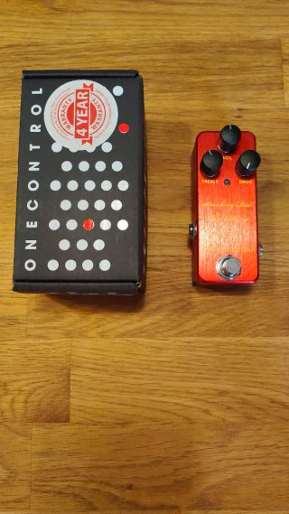 Pedal One Control Strawberry Red Overdrive