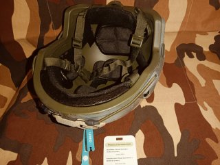 Casco Táctico Militar LPRED Pintado