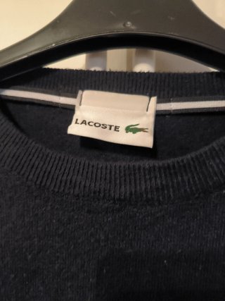 Jersey Lacoste color Negro