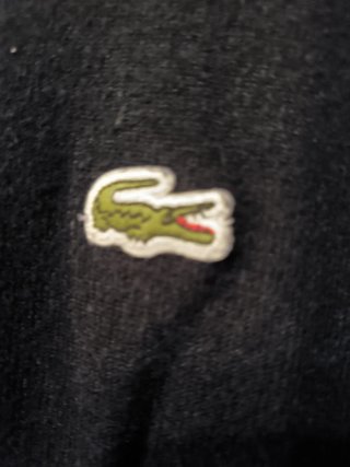 Jersey Lacoste color Negro