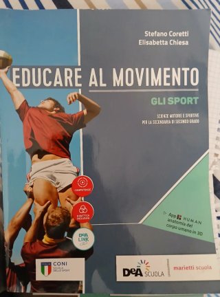 Libro scolastico per educazione fisica