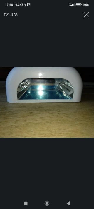 Lampara secado uñas