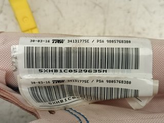 AIRBAG CORTINA DELANTERO DERECHO PEUGEOT 308 SW A