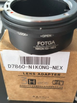 Lote 6 adaptadores monturas varias a Sony e-mount.