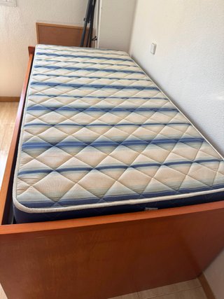 Cama nido doble de madera+ 4 cajones+ 2 colchones