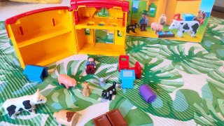 Playmobil 1.2.3 Granja Maletín