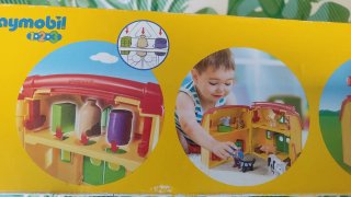 Playmobil 1.2.3 Granja Maletín