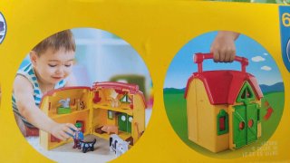 Playmobil 1.2.3 Granja Maletín
