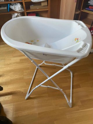 Bañera bebé con patas
