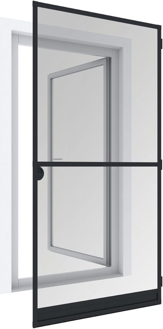 Mosquitera puerta aluminio ajustable 120x240 Windhager