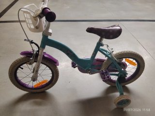 Bicicleta niña Frozen