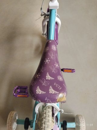 Bicicleta niña Frozen