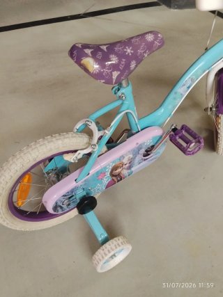 Bicicleta niña Frozen