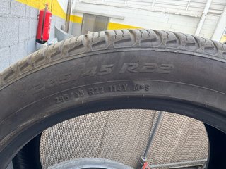 Llantas de neumáticos (4 unidades) semi nuevas