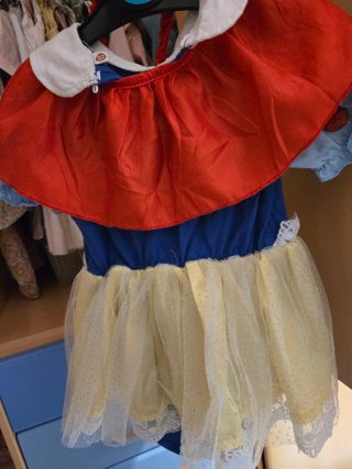 Vestido Blanca Nieves talla única