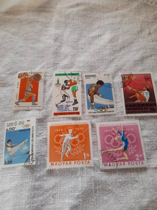 Serie francobolli Olimpiadi