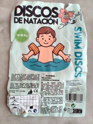 Manguitos espuma (20-30kilos)
