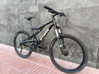 BICICLETA MONTAÑA DOBLE ROCKRIDER 500S