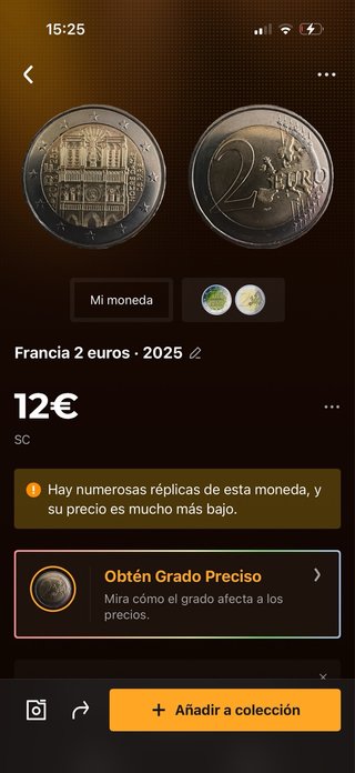 Francia 2 euros 2025 SC