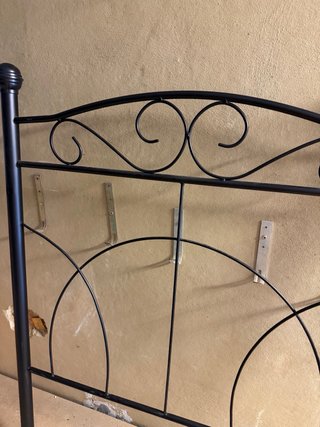 Cabecero forja negro
