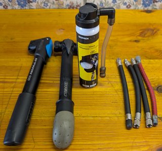 Set Herramientas Bicicleta Bomba Reparación
