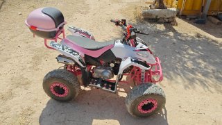 Quad Infantil Rosa y Blanco