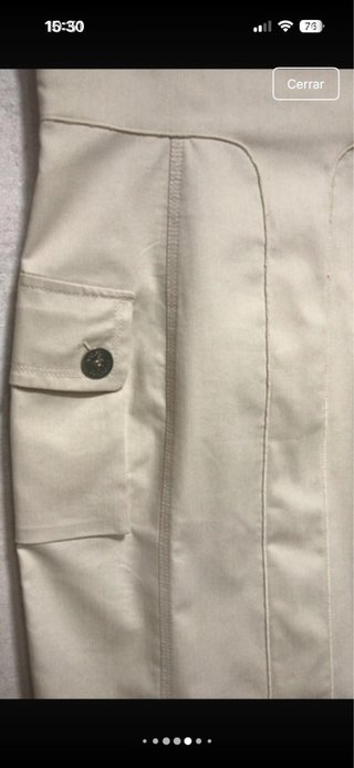 Vestido Adolfo Domínguez Talla 40 Beige
