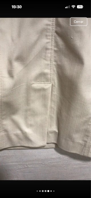 Vestido Adolfo Domínguez Talla 40 Beige