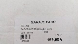Sillín Saevid Alien