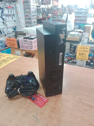 CONSOLA SONY PS2 FAT CON MANDO Y CABLES
