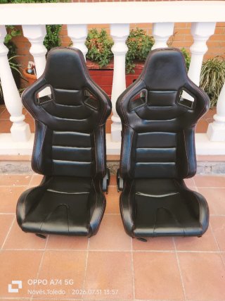 Asientos coche deportivos
