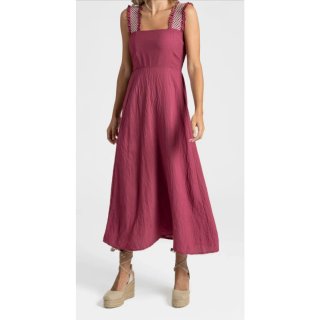 Vestido con lazada talla S