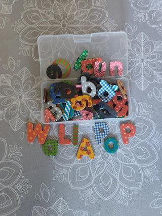 Letras magnéticas