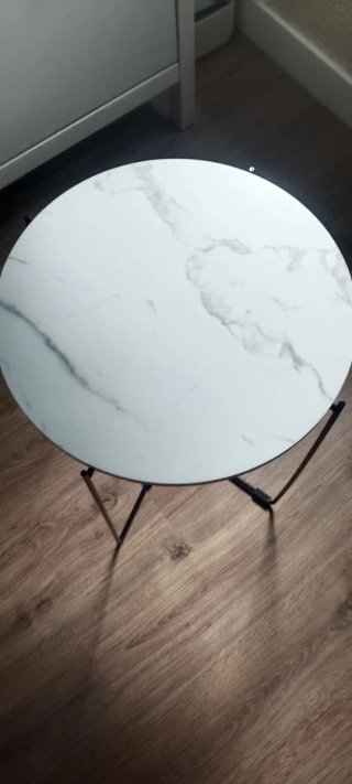 Mesa imitación a mármol
