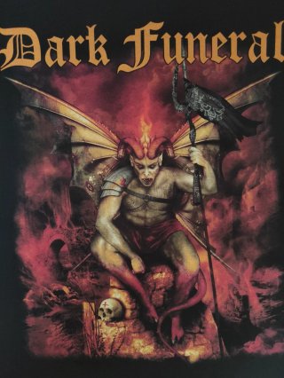 Dark Funeral T Shirt Vintage 00s Rare Black Metal