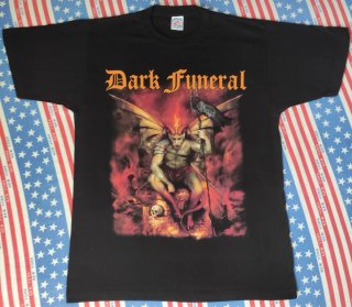 Dark Funeral T Shirt Vintage 00s Rare Black Metal