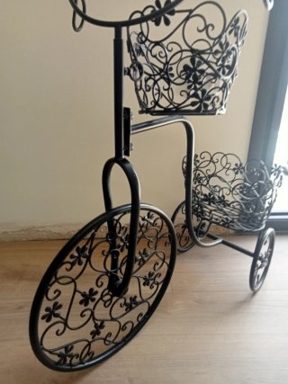 Bicicleta decorativa maceta