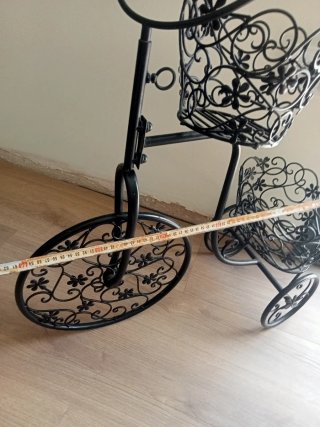 Bicicleta decorativa maceta