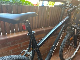 Bicicleta Rockrider Negra