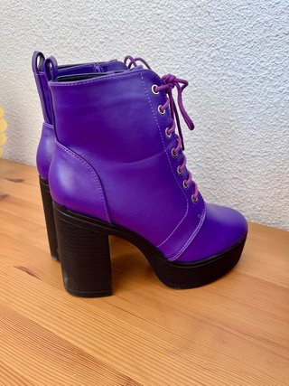 Pack x2 botines y botas lila/morado
