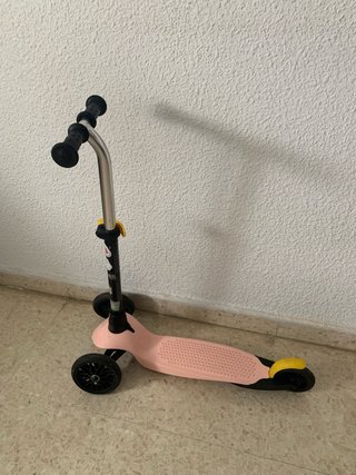 Patinete infantil 3 ruedas rosa