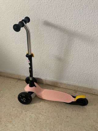 Patinete infantil 3 ruedas rosa