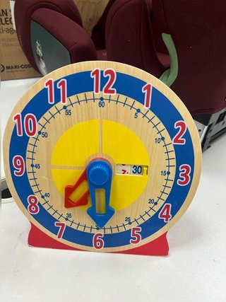 Reloj de Aprendizaje de Madera