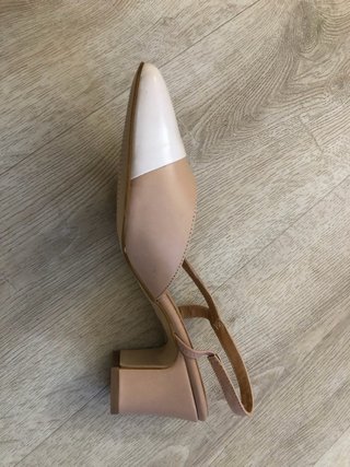 Zapatos Polin et Moi Beige y Blanco