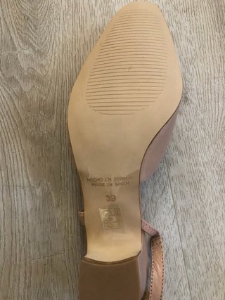 Zapatos Polin et Moi Beige y Blanco