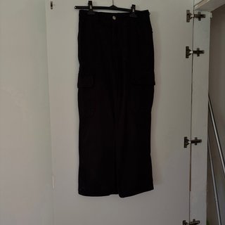 Pantaloni Cargo Zara Neri