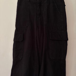 Pantaloni Cargo Zara Neri